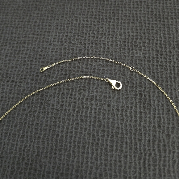 Rachel Zoe Gold💛 Stationary Love♥️ Knot🪢 Pendant Necklace - NWT - Picture 10 of 15